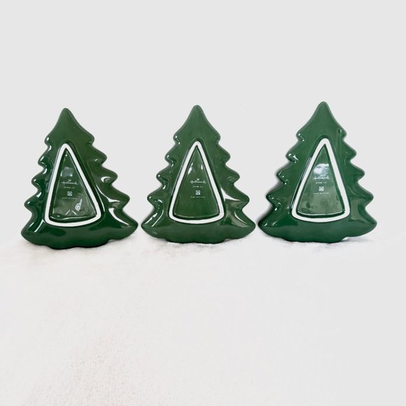 NWOT Hallmark Christmas Tree Trinket Trays (Set of 3) - Picture 2 of 7